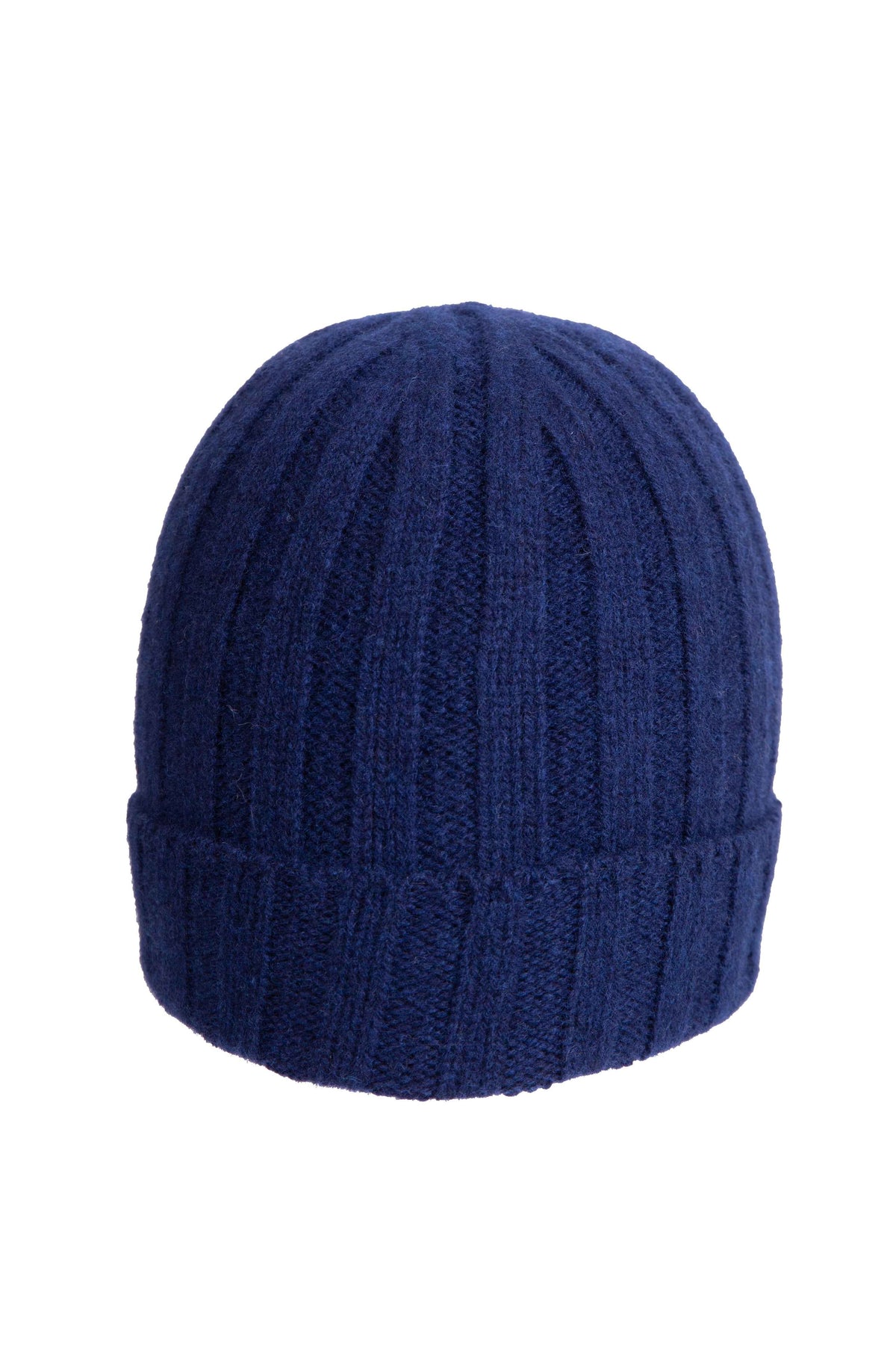 Berretto Lana Merinos/Cashmere a coste unisex made in Italy
