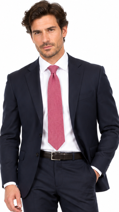 Cravatta in maglia di cashmere riciclato Made in Italy