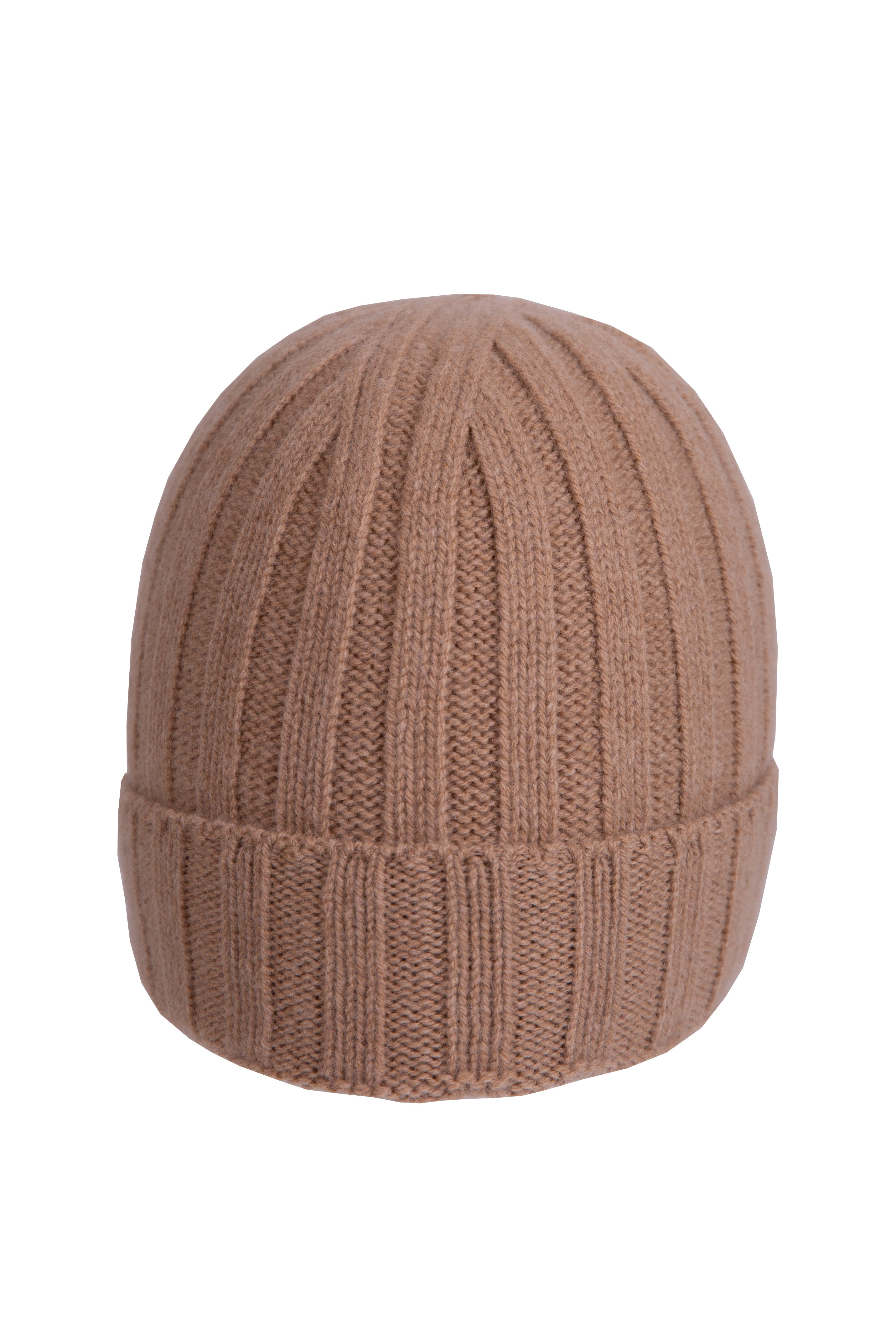 Berretto Lana Merinos/Cashmere a coste unisex made in Italy