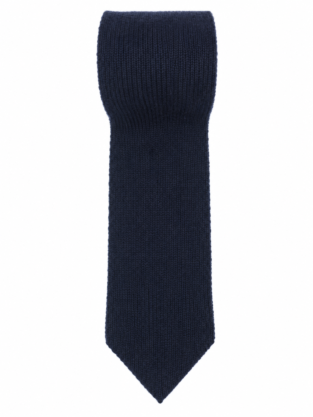 Recycled cashmere tie made in Italy