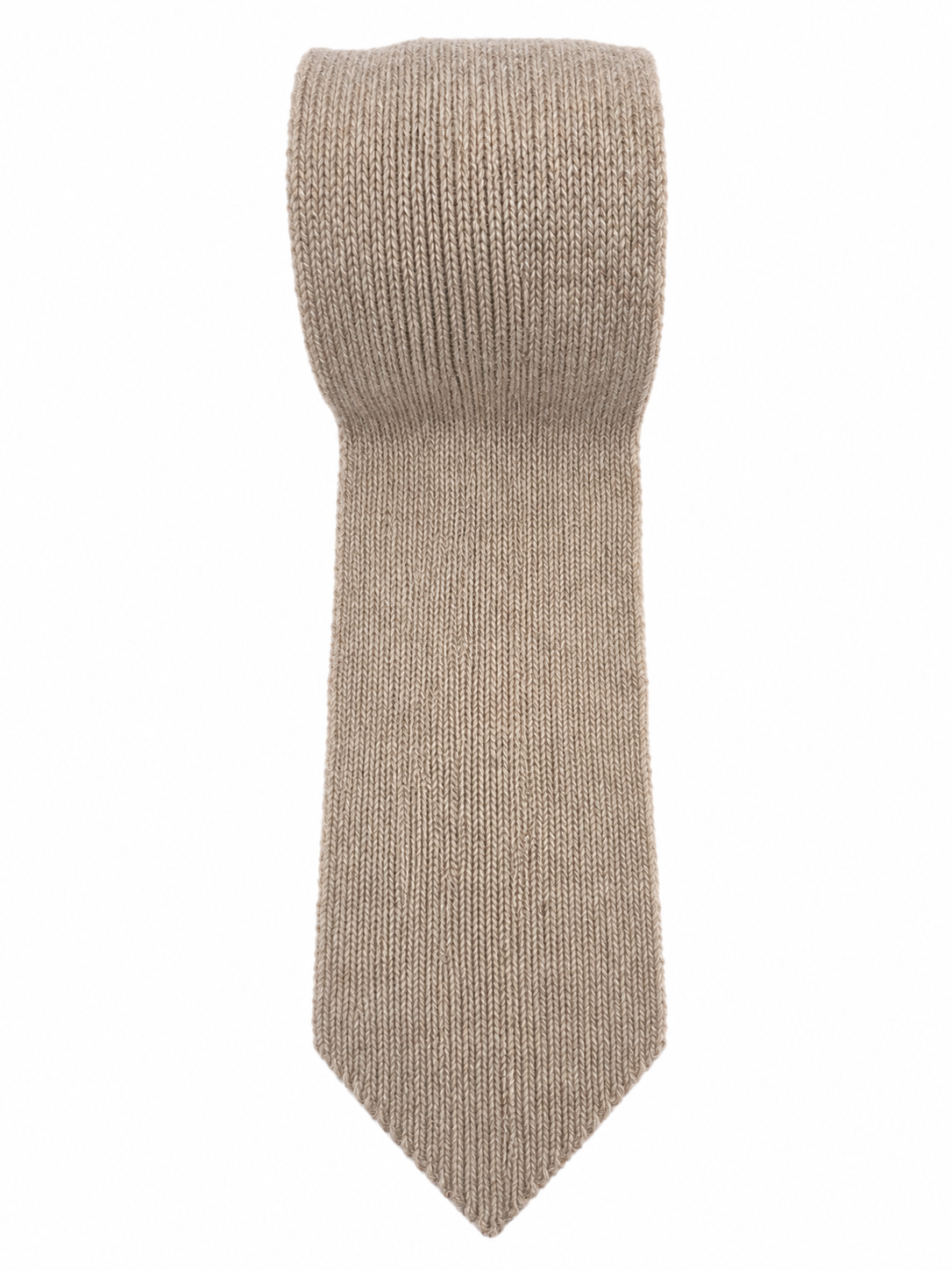 Recycled cashmere tie made in Italy