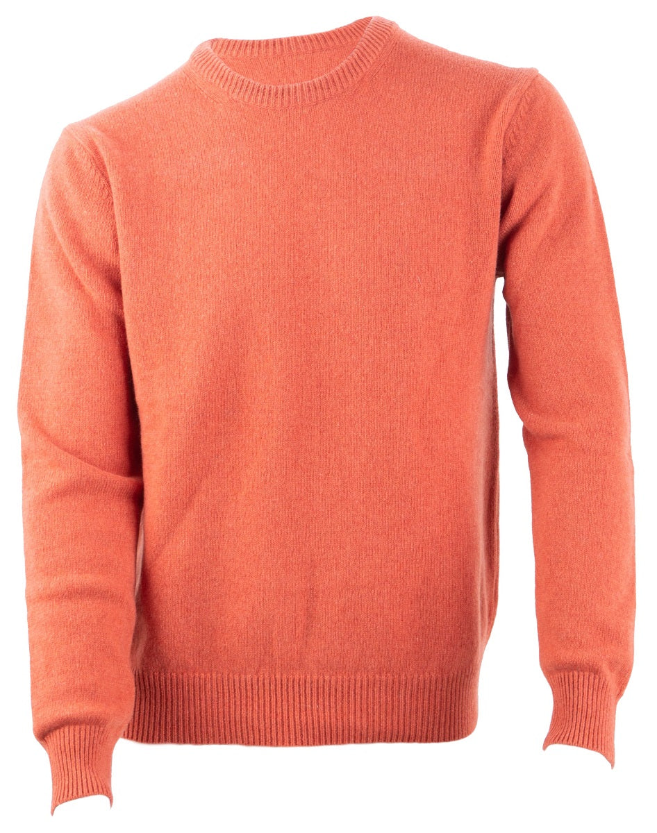 Maglione Girocollo Uomo Puro Cashmere Made in Italy Eleganza e Comfort per Look Raffinato e Confortevole