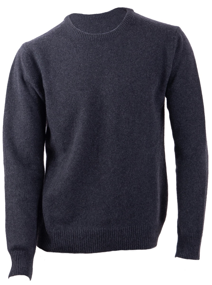 Maglione Girocollo Uomo Puro Cashmere Made in Italy Eleganza e Comfort per Look Raffinato e Confortevole