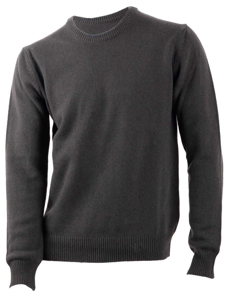 Maglione Girocollo Uomo Puro Cashmere Made in Italy Eleganza e Comfort per Look Raffinato e Confortevole