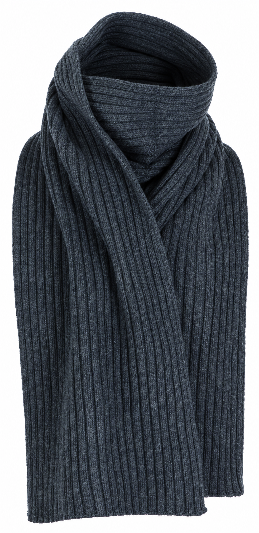 Ultra-Soft Ribbed Unisex Scarf in Pure Cashmere 30x180 cm Made in Italy Elegant and Timeless Accessory