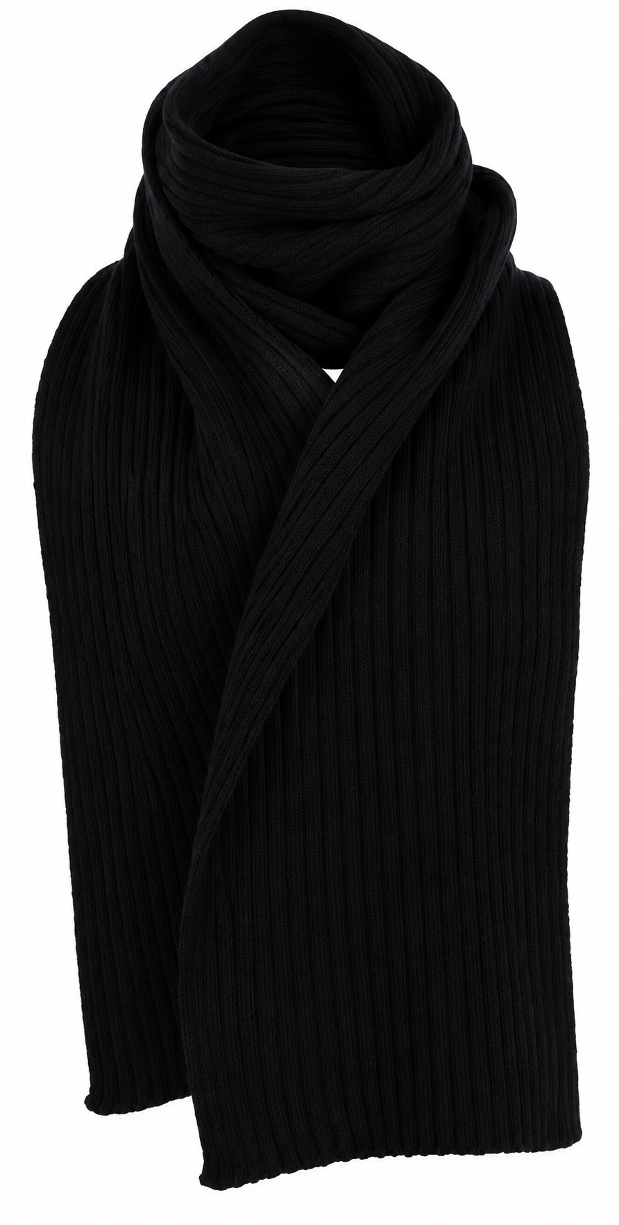 Ultra-Soft Ribbed Unisex Scarf in Pure Cashmere 30x180 cm Made in Italy Elegant and Timeless Accessory