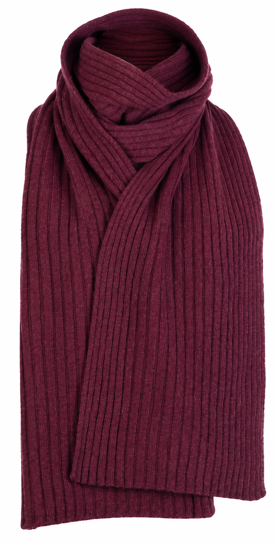 Ultra-Soft Ribbed Unisex Scarf in Pure Cashmere 30x180 cm Made in Italy Elegant and Timeless Accessory