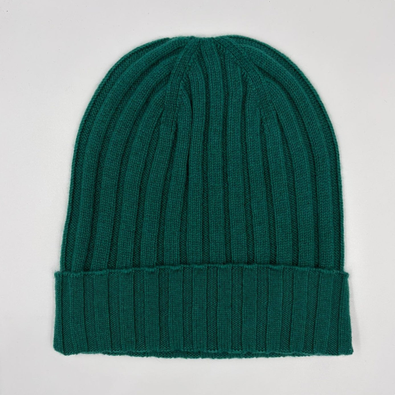 Cappellino a coste 100% cashmere superior Due Toscani Made in Tuscany
