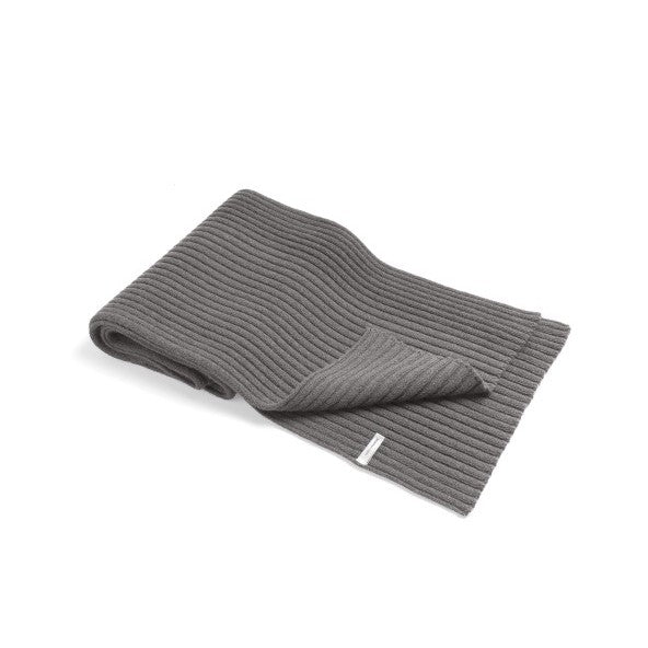DTA004 Morbidissima Sciarpa a Coste Unisex in Puro Cashmere Riciclato 25x160 cm Made in Italy Accessorio Elegante e Sostenibile